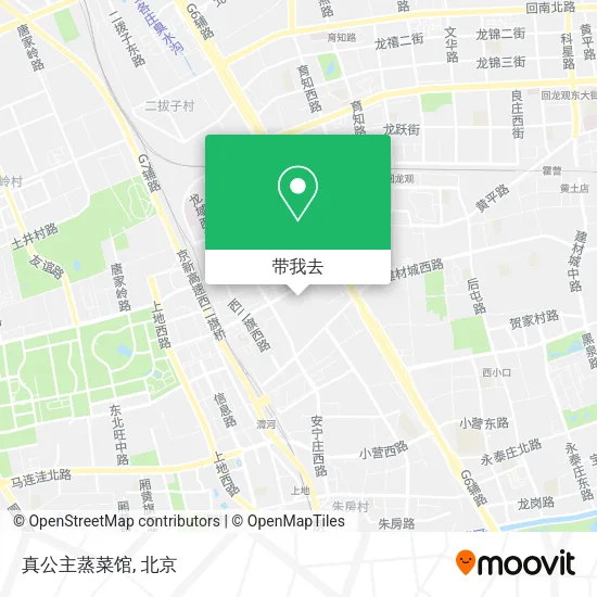 真公主蒸菜馆地图