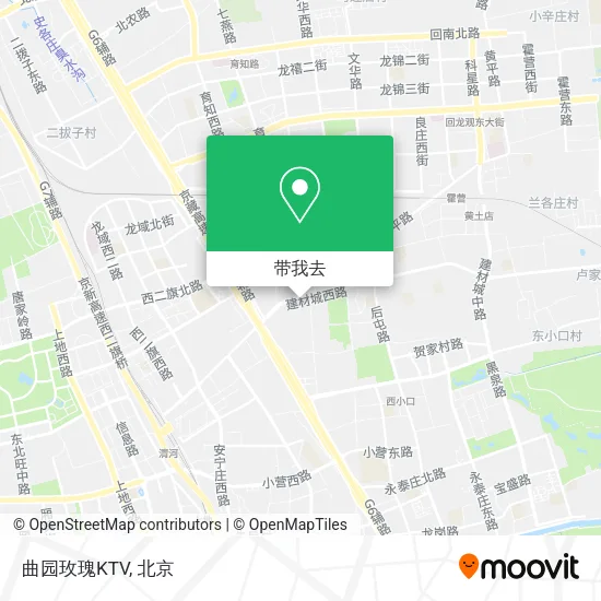 曲园玫瑰KTV地图