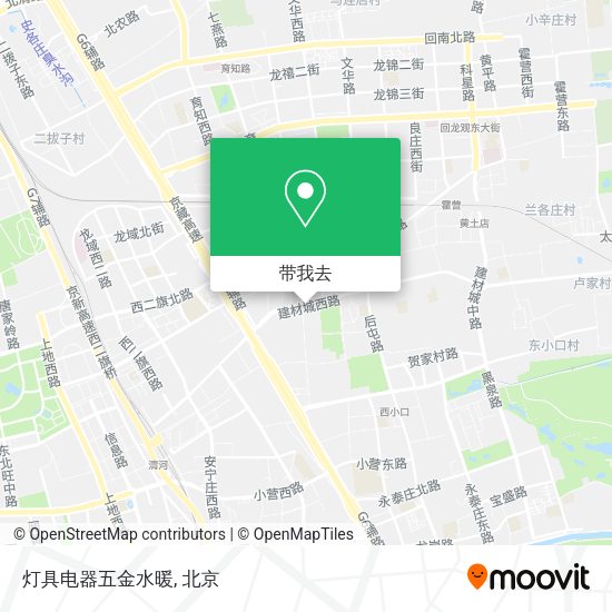 灯具电器五金水暖地图