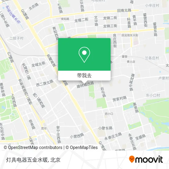 灯具电器五金水暖地图