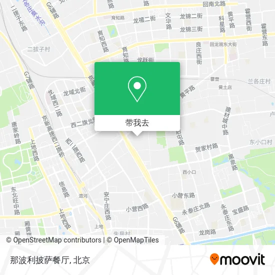 那波利披萨餐厅地图