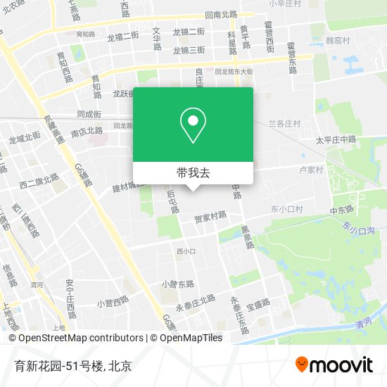 育新花园-51号楼地图