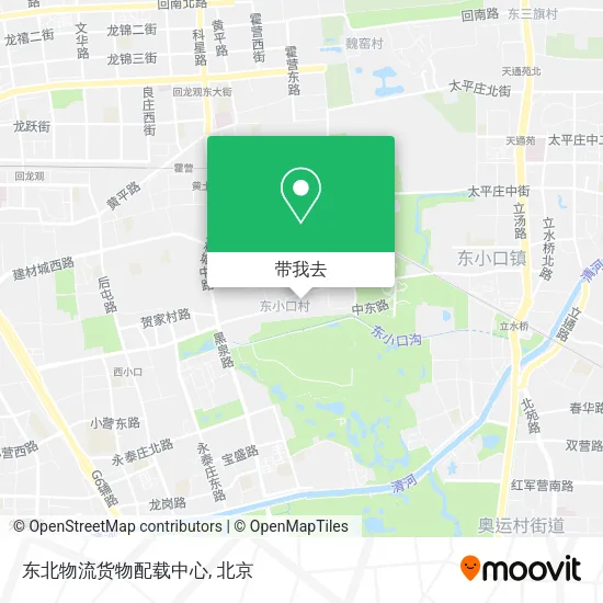 东北物流货物配载中心地图
