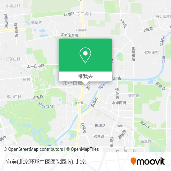 审美(北京环球中医医院西南)地图