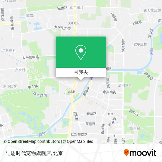 迪恩时代宠物旗舰店地图