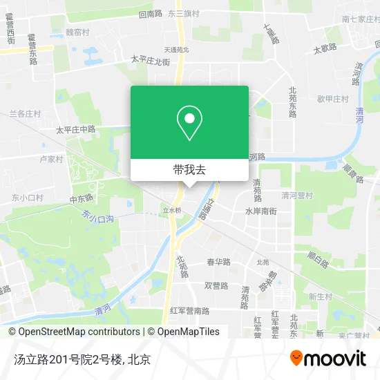 汤立路201号院2号楼地图