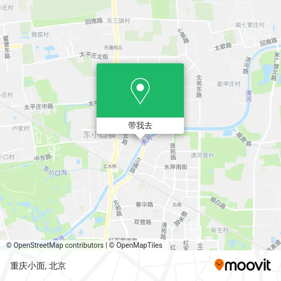 重庆小面地图