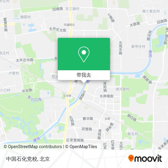 中国石化党校地图