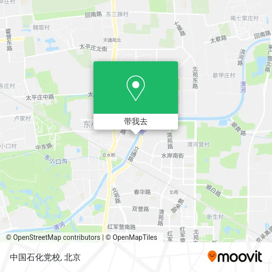 中国石化党校地图