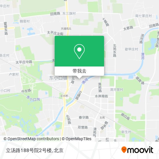 立汤路188号院2号楼地图