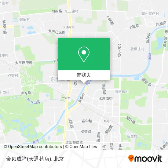 金凤成祥(天通苑店)地图