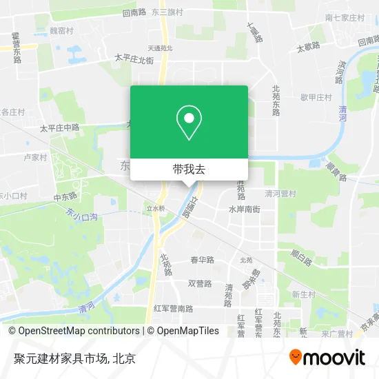 聚元建材家具市场地图