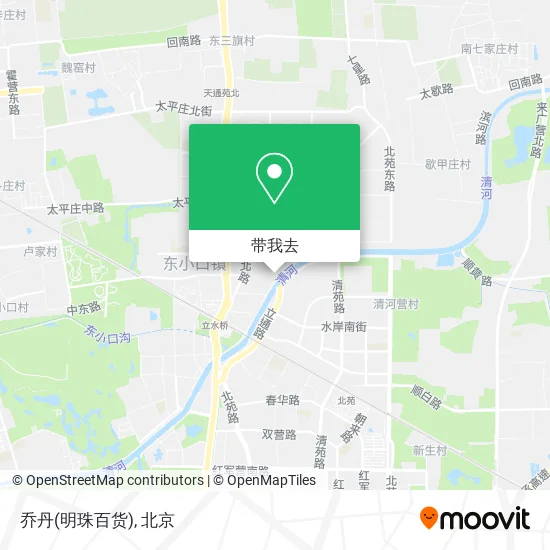 乔丹(明珠百货)地图