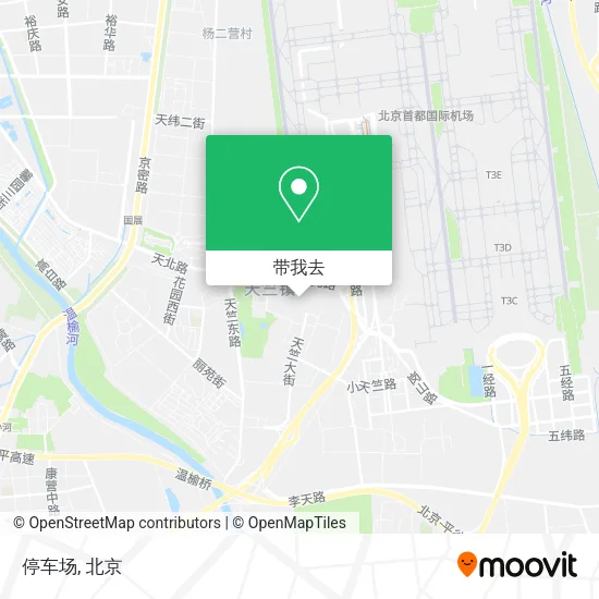 停车场地图