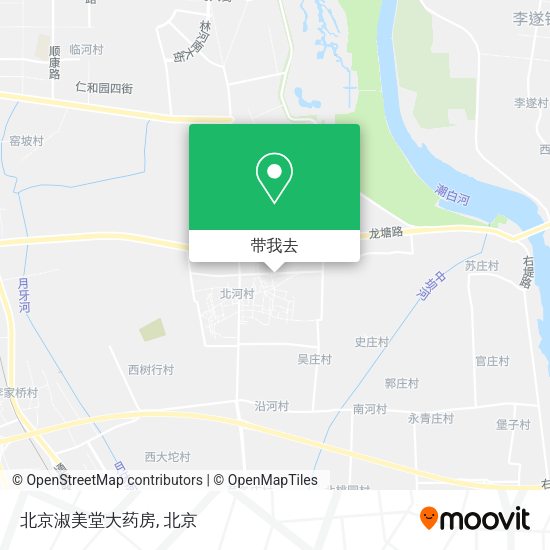 北京淑美堂大药房地图