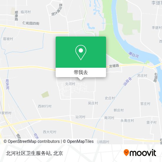 北河社区卫生服务站地图