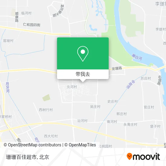 珊珊百佳超市地图