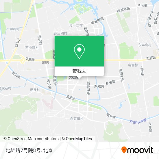 地锦路7号院8号地图