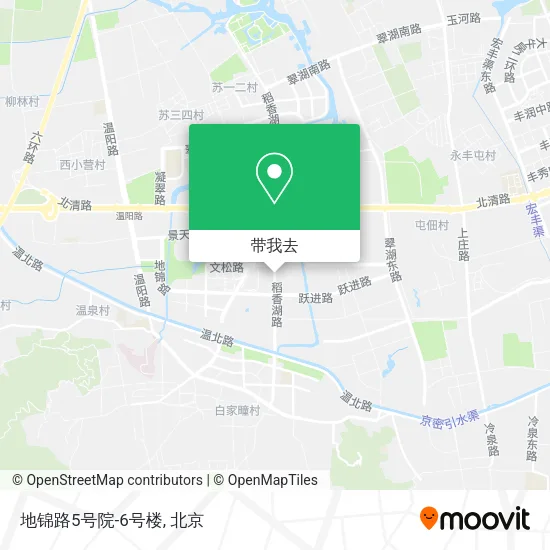 地锦路5号院-6号楼地图
