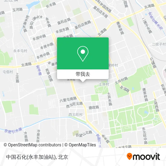 中国石化(永丰加油站)地图