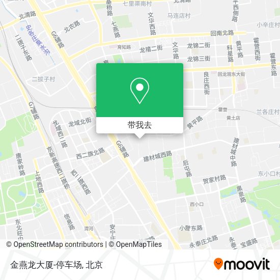 金燕龙大厦-停车场地图