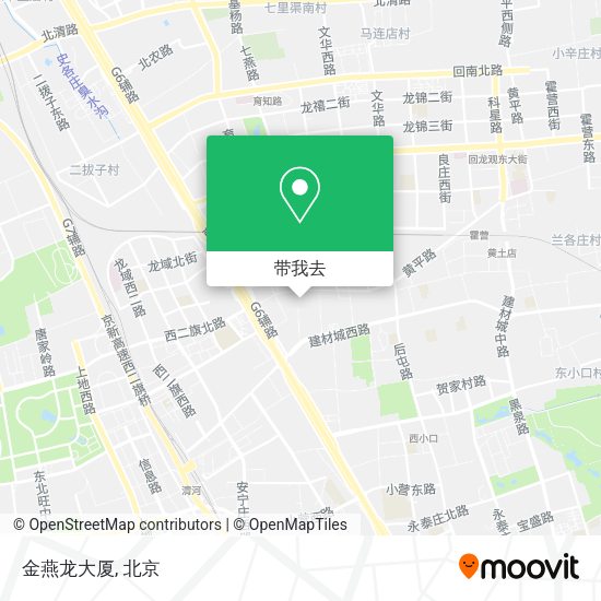 金燕龙大厦地图