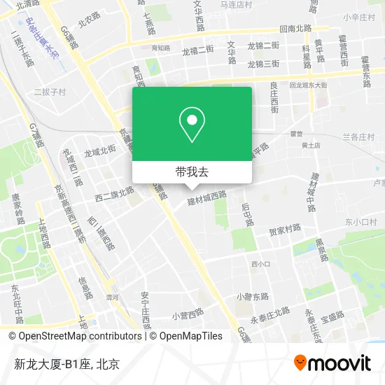 新龙大厦-B1座地图