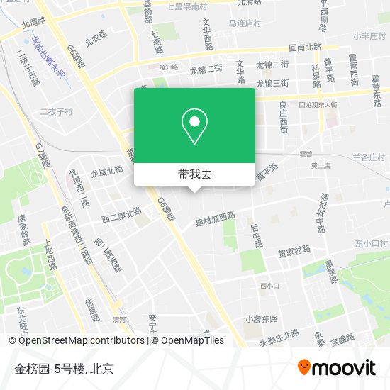 金榜园-5号楼地图