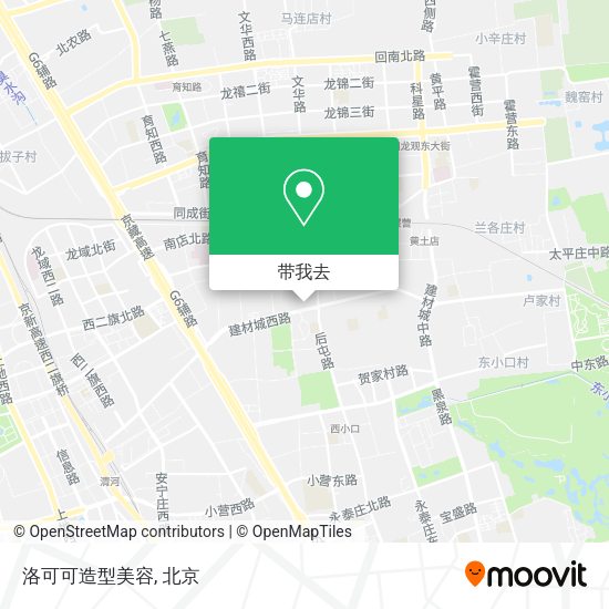洛可可造型美容地图