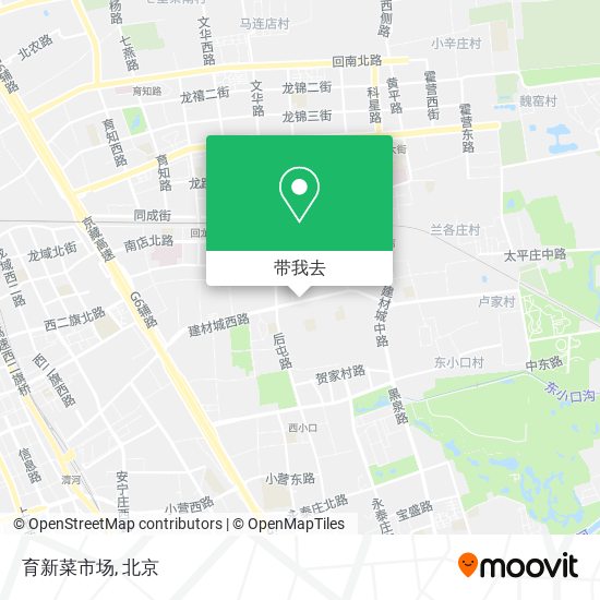 育新菜市场地图