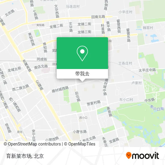 育新菜市场地图
