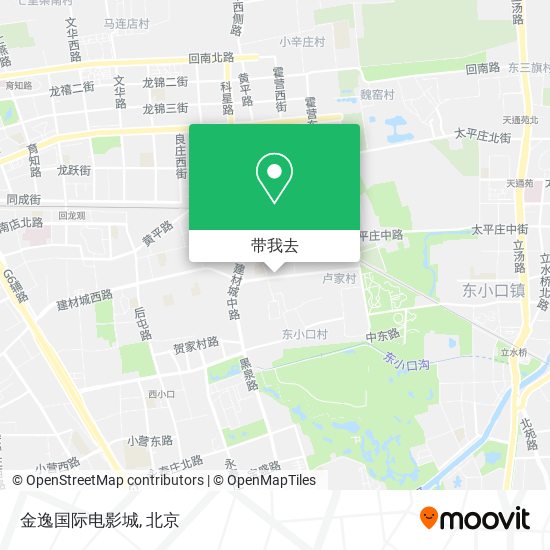 金逸国际电影城地图