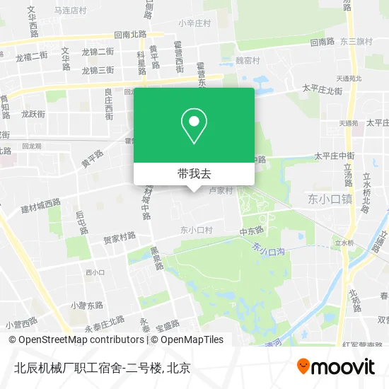 北辰机械厂职工宿舍-二号楼地图