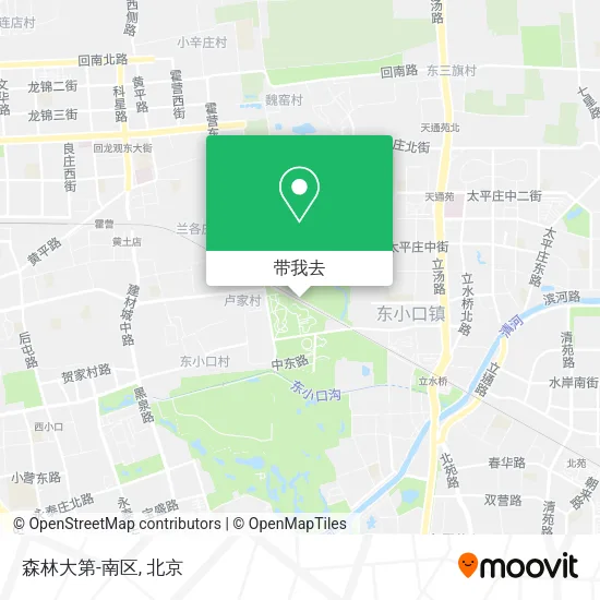 森林大第-南区地图