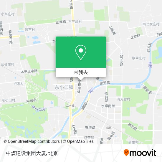 中煤建设集团大厦地图