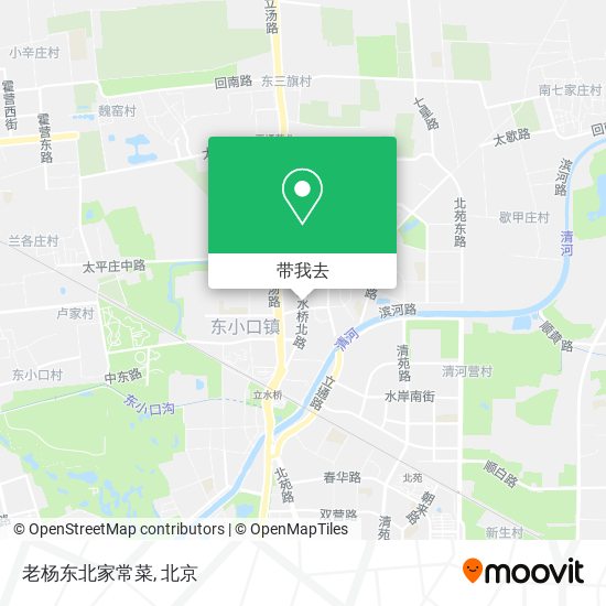 老杨东北家常菜地图