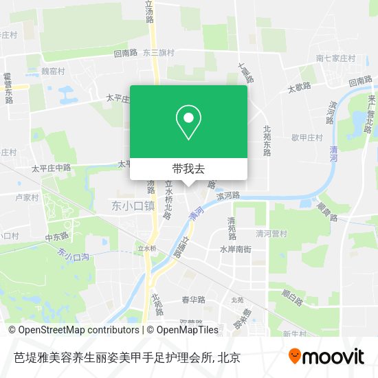 芭堤雅美容养生丽姿美甲手足护理会所地图