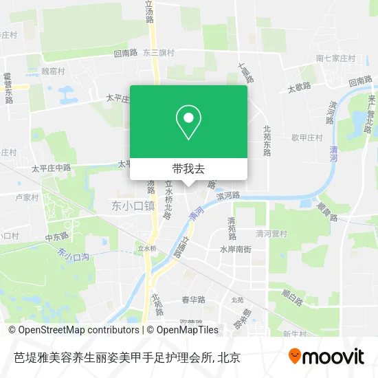 芭堤雅美容养生丽姿美甲手足护理会所地图