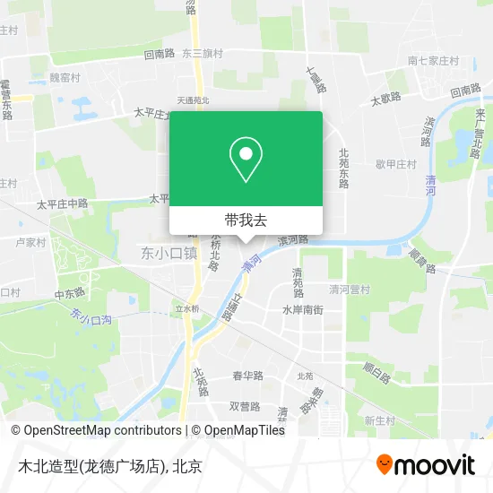 木北造型(龙德广场店)地图