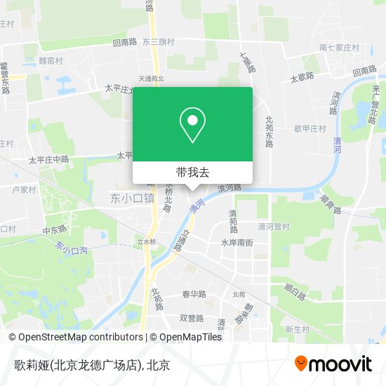 歌莉娅(北京龙德广场店)地图