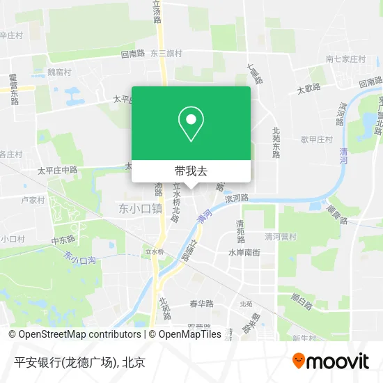 平安银行(龙德广场)地图