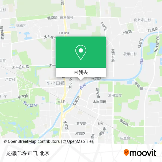 龙德广场-正门地图