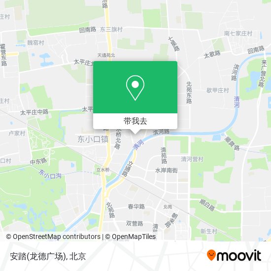 安踏(龙德广场)地图