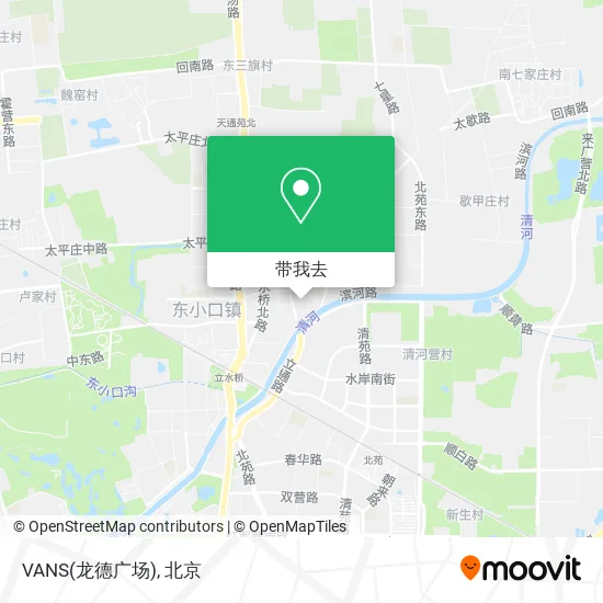VANS(龙德广场)地图