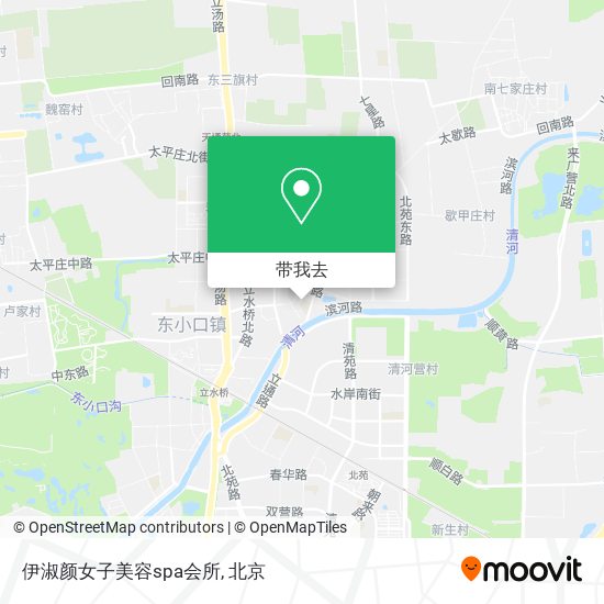 伊淑颜女子美容spa会所地图