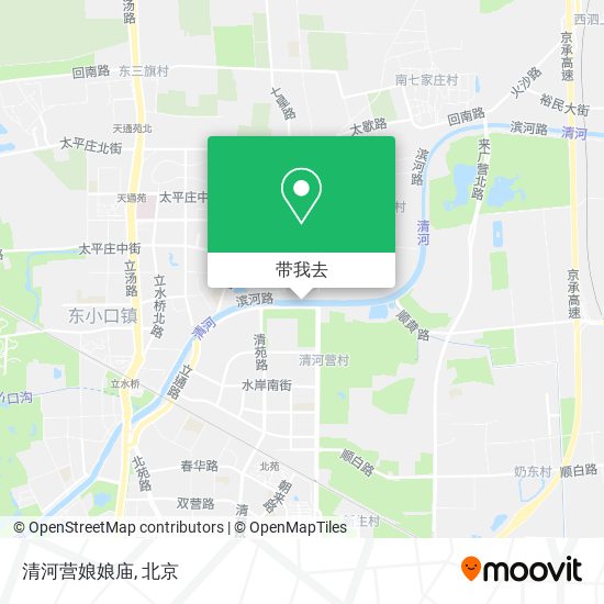 清河营娘娘庙地图