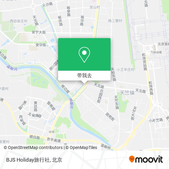 BJS Holiday旅行社地图