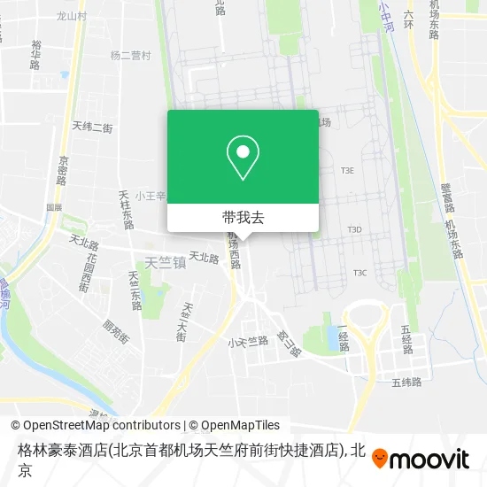 格林豪泰酒店(北京首都机场天竺府前街快捷酒店)地图