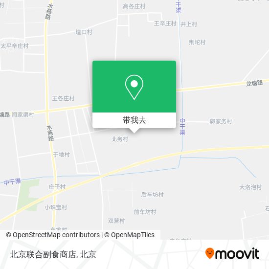 北京联合副食商店地图