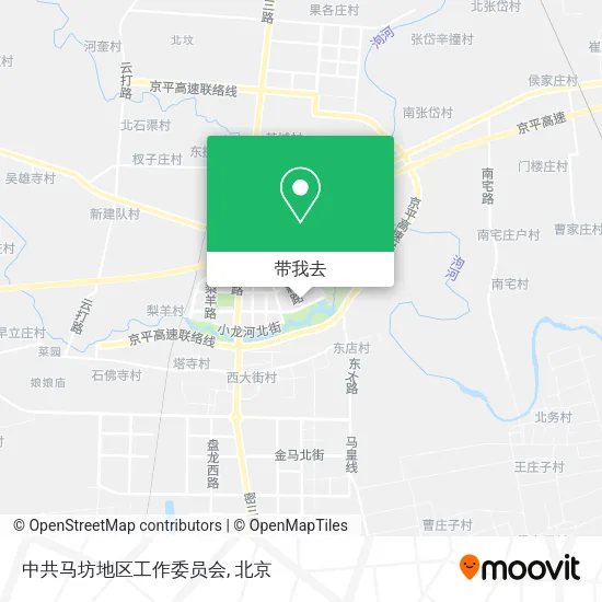 中共马坊地区工作委员会地图
